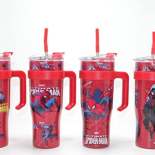 Spiderman Pipetli Termos Suluk Spiderman Pipetli Termos Suluk