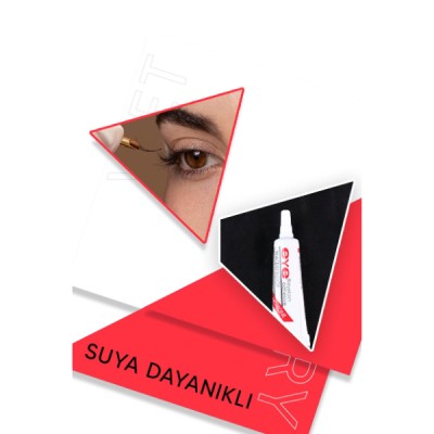 Su Geçirmez Kirpik Yapıştırıcısı Glue Siyah Renk Su Geçirmez Kirpik Yapıştırıcısı Glue Siyah Renk