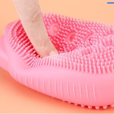 Süngerli Silikon Banyo Kesesi Süngerli Silikon Banyo Kesesi