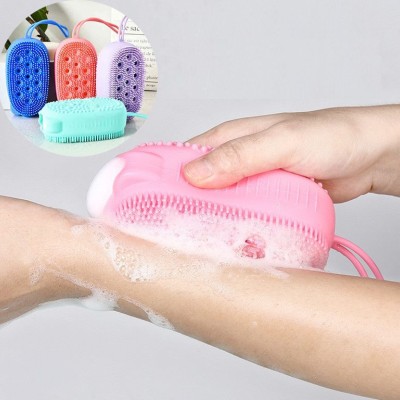 Süngerli Silikon Banyo Kesesi Süngerli Silikon Banyo Kesesi