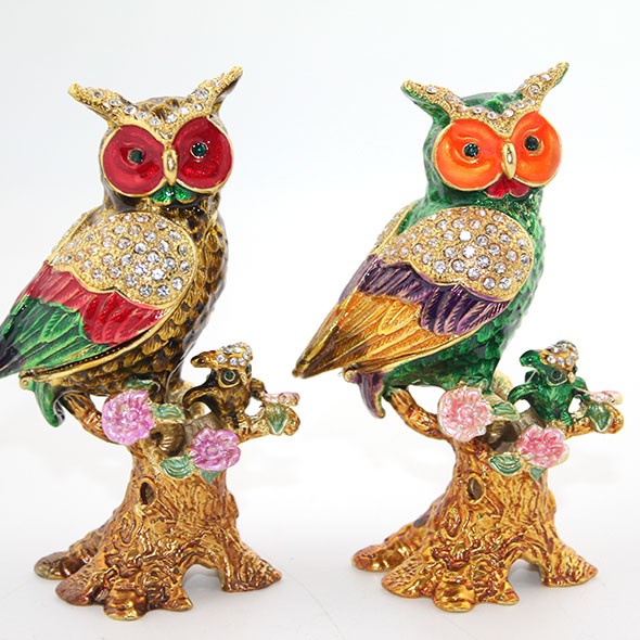 Swarovski Taşlı Tekli Baykuş Swarovski Taşlı Tekli Baykuş