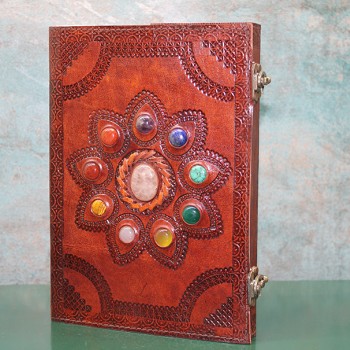 Taşlı Deri Defter Model 14 Taşlı Deri Defter Model 14