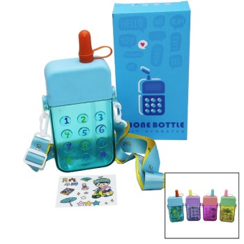 Telefon Tasarımlı Renkli Çocuk Suluk Matara Telefon Tasarımlı Renkli Çocuk Suluk Matara