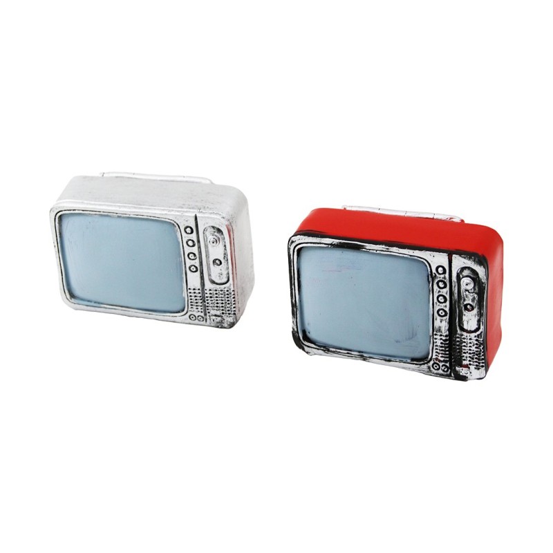 Televizyon Tasarımlı Vintage Biblo - Dekoratif Reçine Obje Televizyon Tasarımlı Vintage Biblo - Dekoratif Reçine Obje