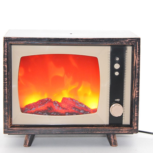 TV Tasarımlı Ledli Şömine Lamba TV Tasarımlı Ledli Şömine Lamba