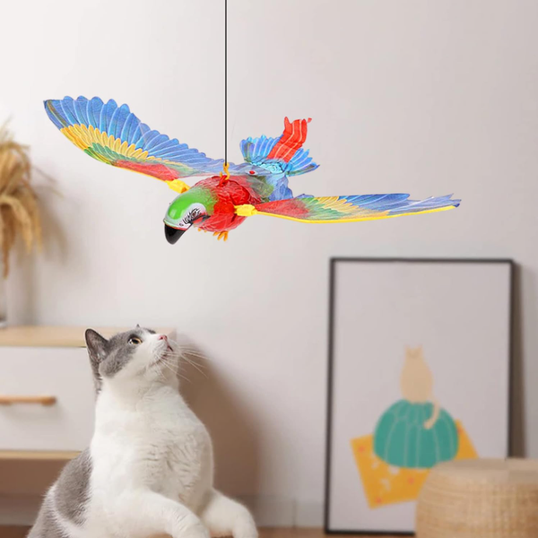 Uçan Papağan Kedi Oyuncağı Uçan Papağan Kedi Oyuncağı
