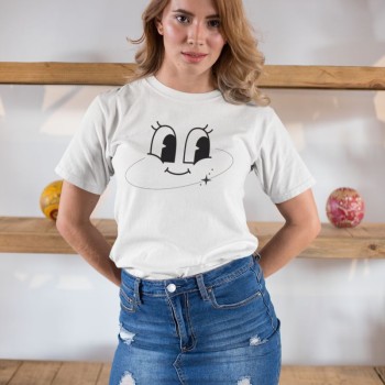 Unisex Erkek/Kadın Özel Baskılı Modern Fit %100 Pamuk Bisiklet Yaka T-Shirt Unisex Erkek/Kadın Özel Baskılı Modern Fit %100 Pamuk Bisiklet Yaka T-Shirt