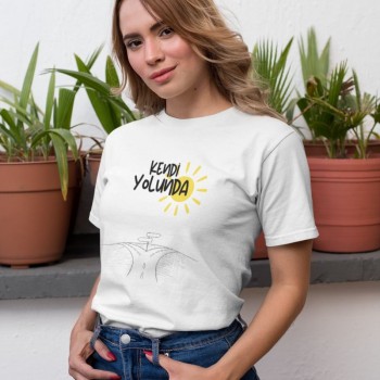 Unisex Erkek/Kadın Özel Baskılı Modern Fit %100 Pamuk Bisiklet Yaka T-Shirt Unisex Erkek/Kadın Özel Baskılı Modern Fit %100 Pamuk Bisiklet Yaka T-Shirt