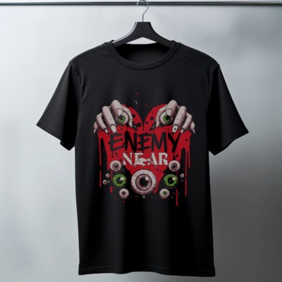 Unisex Oversize 24/1 Penye DTF Baskılı Tişört - DTF128 Unisex Oversize 24/1 Penye DTF Baskılı Tişört - DTF128