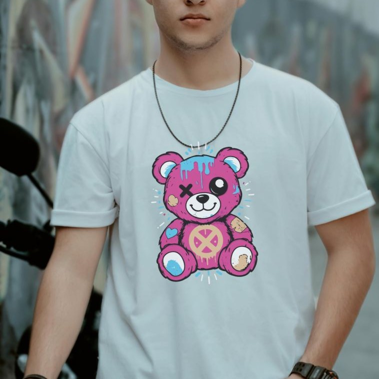 Unisex Oversize 24/1 Penye DTF Baskılı Tişört - DTF130 Unisex Oversize 24/1 Penye DTF Baskılı Tişört - DTF130
