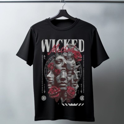 Unisex Oversize 24/1 Penye DTF Baskılı Tişört - DTF142 Unisex Oversize 24/1 Penye DTF Baskılı Tişört - DTF142