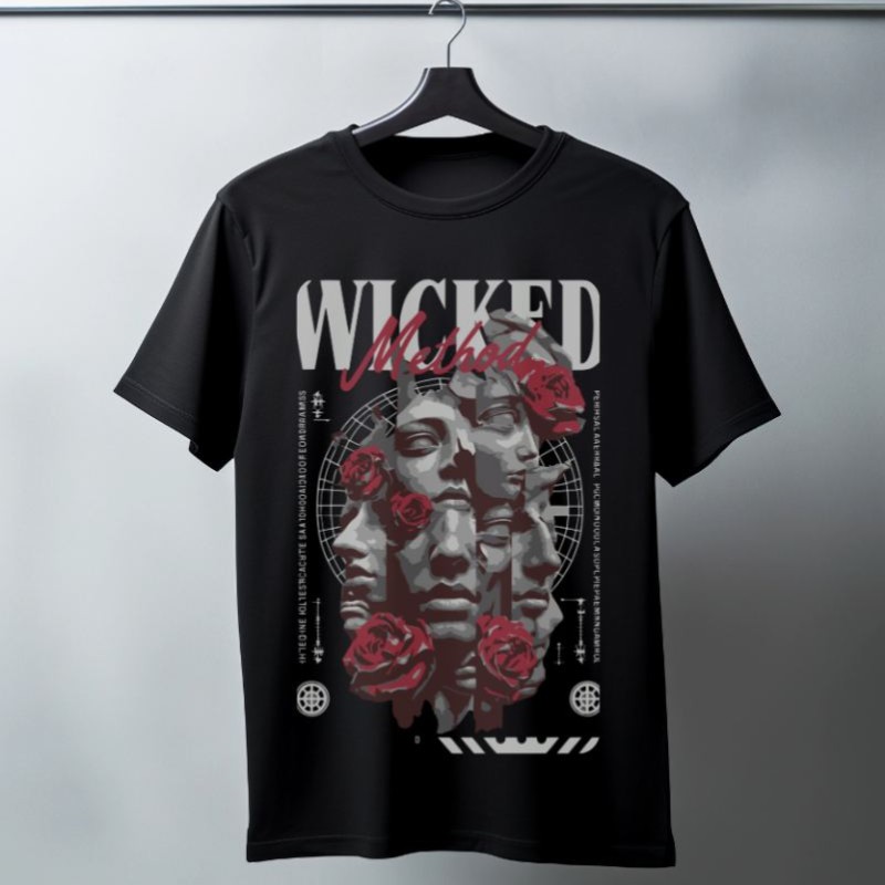 Unisex Oversize 24/1 Penye DTF Baskılı Tişört - DTF142 Unisex Oversize 24/1 Penye DTF Baskılı Tişört - DTF142