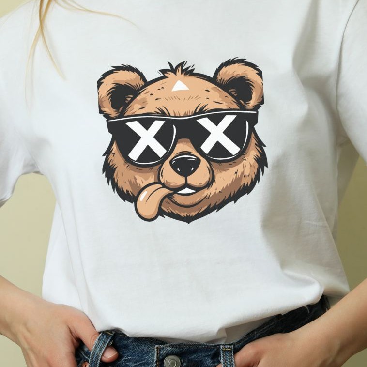 Unisex Oversize 24/1 Penye DTF Baskılı Tişört - DTF155 Unisex Oversize 24/1 Penye DTF Baskılı Tişört - DTF155