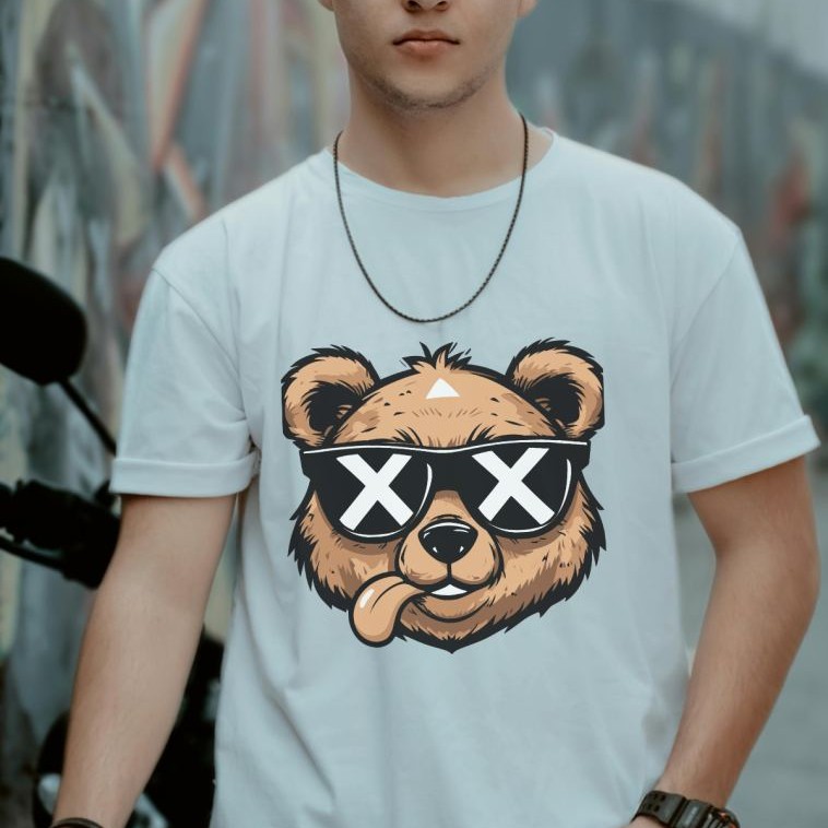 Unisex Oversize 24/1 Penye DTF Baskılı Tişört - DTF155 Unisex Oversize 24/1 Penye DTF Baskılı Tişört - DTF155