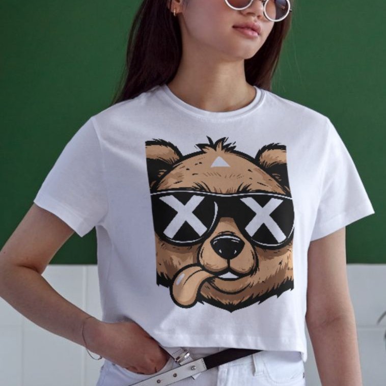 Unisex Oversize 24/1 Penye DTF Baskılı Tişört - DTF155 Unisex Oversize 24/1 Penye DTF Baskılı Tişört - DTF155