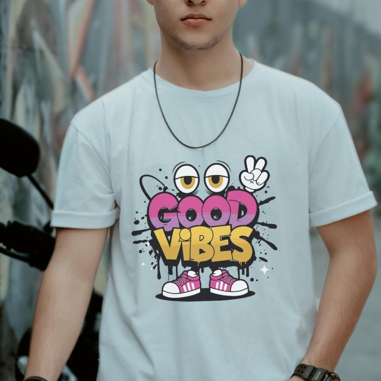 Unisex Oversize 24/1 Penye DTF Baskılı Tişört - DTF156 Unisex Oversize 24/1 Penye DTF Baskılı Tişört - DTF156