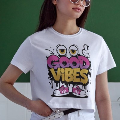 Unisex Oversize 24/1 Penye DTF Baskılı Tişört - DTF156 Unisex Oversize 24/1 Penye DTF Baskılı Tişört - DTF156