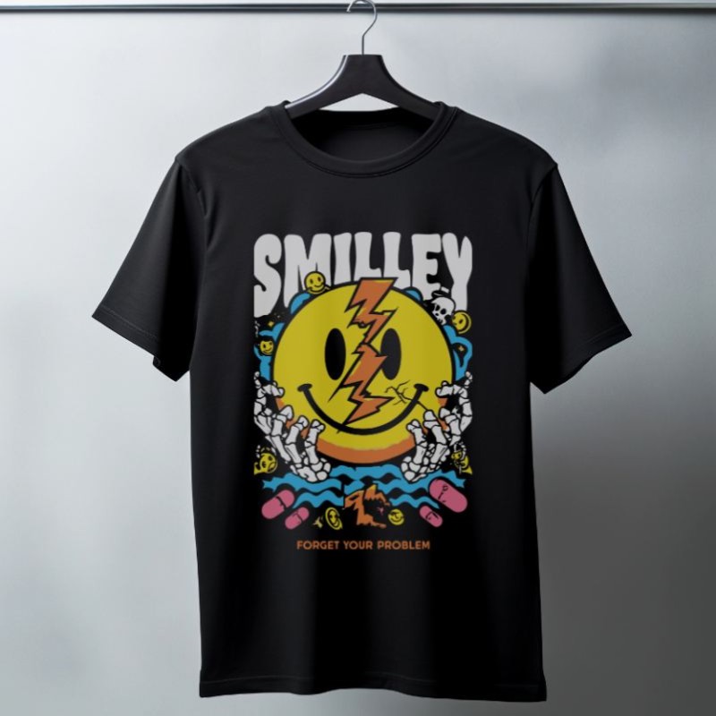 Unisex Oversize 24/1 Penye DTF Baskılı Tişört - DTF157 Unisex Oversize 24/1 Penye DTF Baskılı Tişört - DTF157