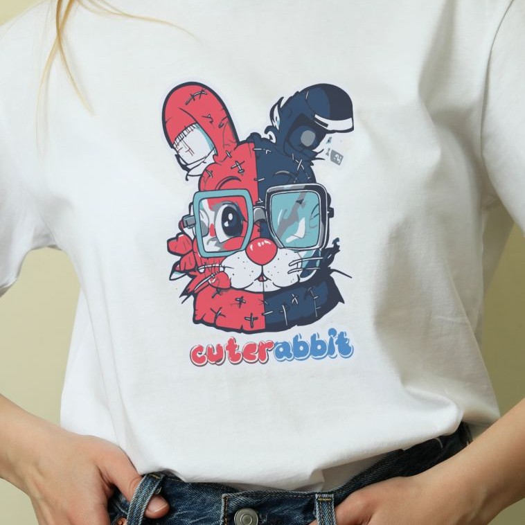 Unisex Oversize 24/1 Penye DTF Baskılı Tişört - DTF159 Unisex Oversize 24/1 Penye DTF Baskılı Tişört - DTF159