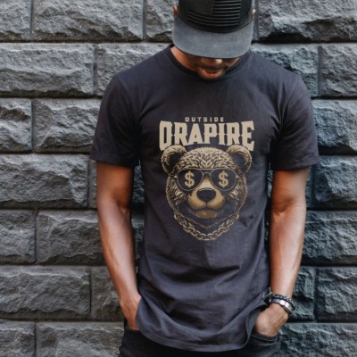 Unisex Oversize 24/1 Penye DTF Baskılı Tişört - DTF160 Unisex Oversize 24/1 Penye DTF Baskılı Tişört - DTF160
