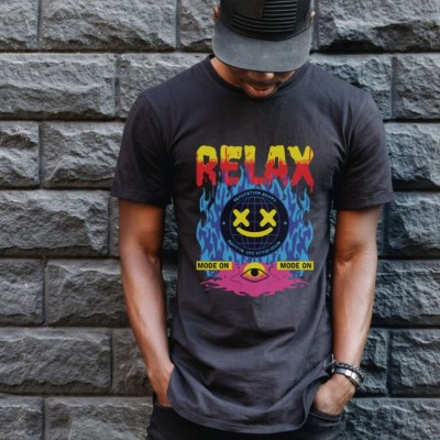 Unisex Oversize 24/1 Penye DTF Baskılı Tişört - DTF162 Unisex Oversize 24/1 Penye DTF Baskılı Tişört - DTF162