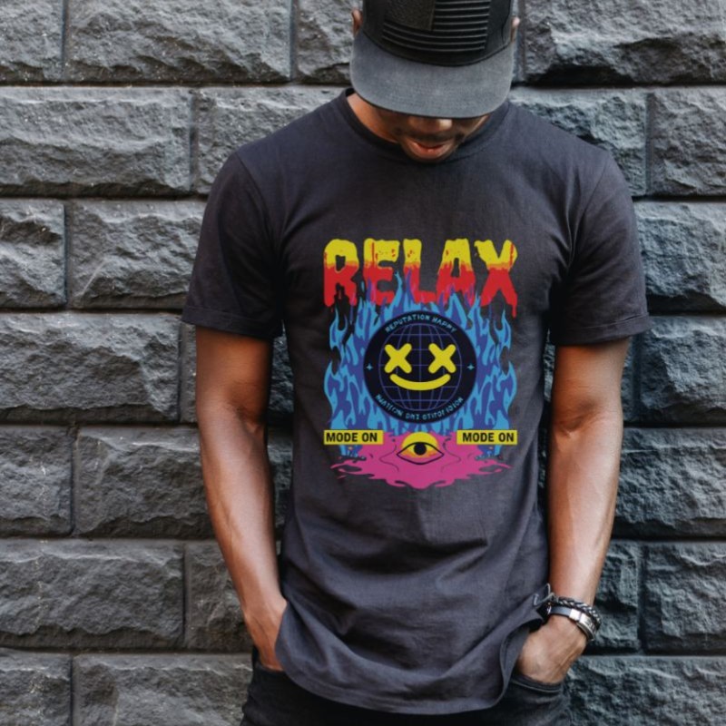 Unisex Oversize 24/1 Penye DTF Baskılı Tişört - DTF162 Unisex Oversize 24/1 Penye DTF Baskılı Tişört - DTF162