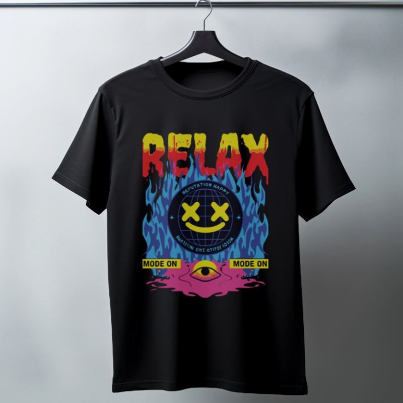 Unisex Oversize 24/1 Penye DTF Baskılı Tişört - DTF162 Unisex Oversize 24/1 Penye DTF Baskılı Tişört - DTF162