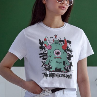 Unisex Oversize 24/1 Penye DTF Baskılı Tişört - DTF165 Unisex Oversize 24/1 Penye DTF Baskılı Tişört - DTF165