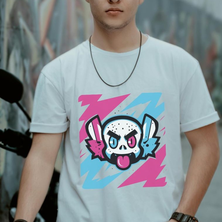 Unisex Oversize 24/1 Penye DTF Baskılı Tişört - DTF168 Unisex Oversize 24/1 Penye DTF Baskılı Tişört - DTF168