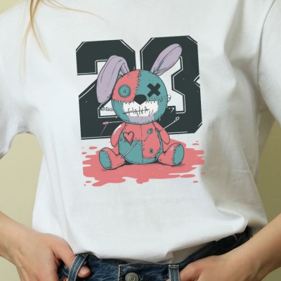 Unisex Oversize 24/1 Penye DTF Baskılı Tişört - DTF169 Unisex Oversize 24/1 Penye DTF Baskılı Tişört - DTF169