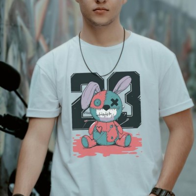 Unisex Oversize 24/1 Penye DTF Baskılı Tişört - DTF169 Unisex Oversize 24/1 Penye DTF Baskılı Tişört - DTF169