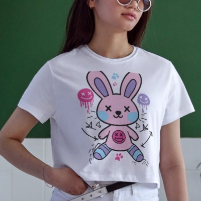 Unisex Oversize 24/1 Penye DTF Baskılı Tişört - DTF170 Unisex Oversize 24/1 Penye DTF Baskılı Tişört - DTF170