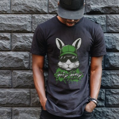 Unisex Oversize 24/1 Penye DTF Baskılı Tişört - DTF177 Unisex Oversize 24/1 Penye DTF Baskılı Tişört - DTF177