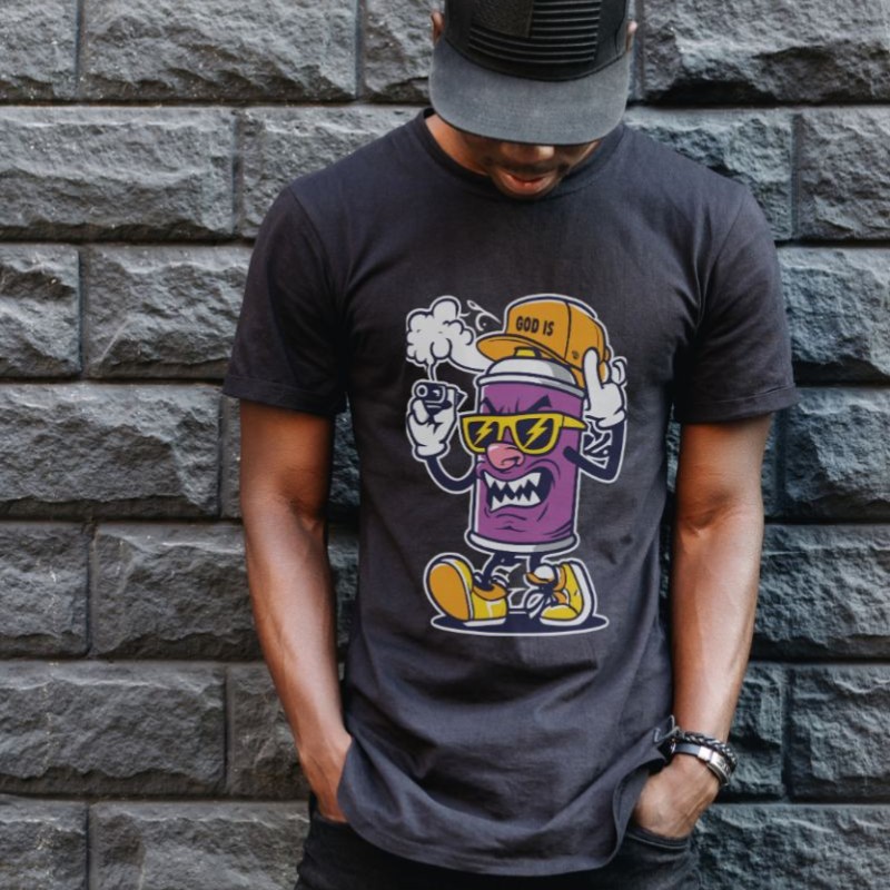 Unisex Oversize 24/1 Penye DTF Baskılı Tişört - DTF183 Unisex Oversize 24/1 Penye DTF Baskılı Tişört - DTF183