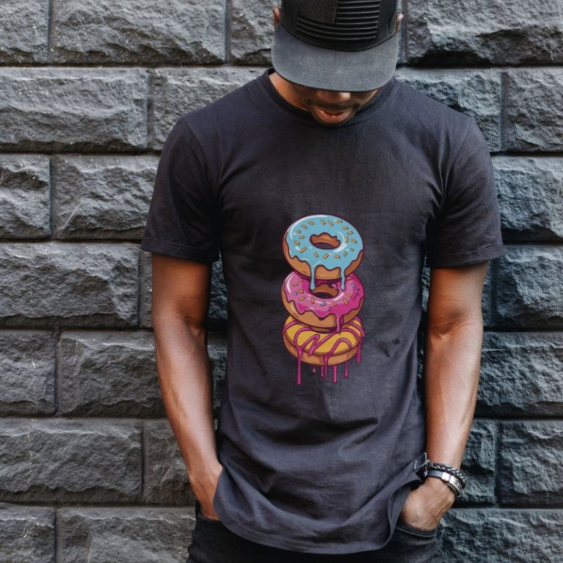 Unisex Oversize 24/1 Penye DTF Baskılı Tişört - DTF187 Unisex Oversize 24/1 Penye DTF Baskılı Tişört - DTF187