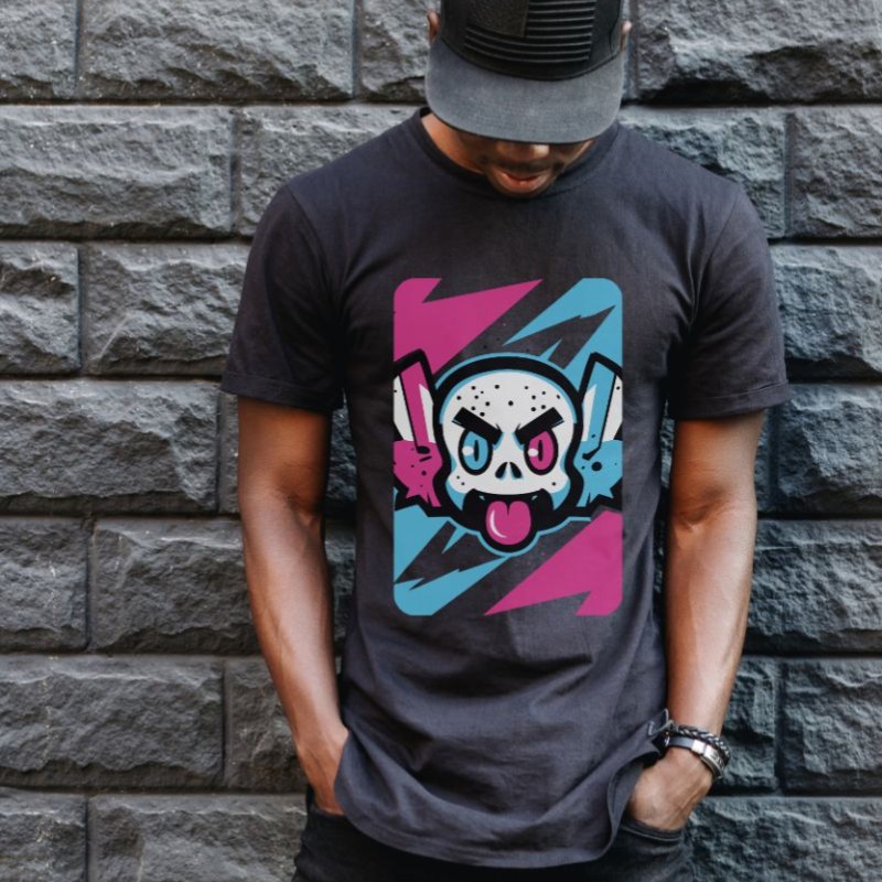 Unisex Oversize 24/1 Penye DTF Baskılı Tişört - DTF193 Unisex Oversize 24/1 Penye DTF Baskılı Tişört - DTF193