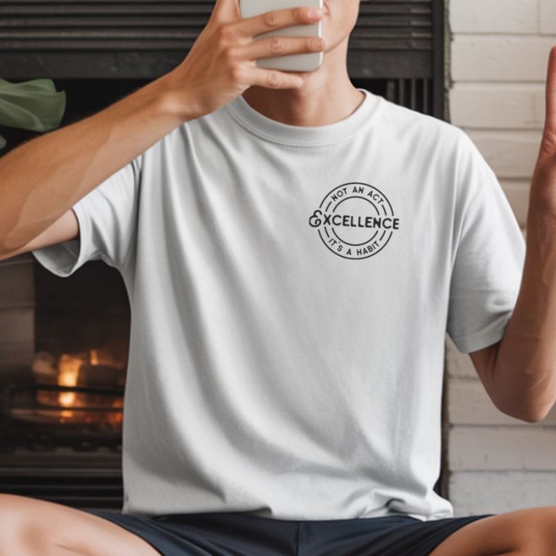 Unisex Oversize 24/1 Penye DTF Baskılı Tişört - DTF235 Unisex Oversize 24/1 Penye DTF Baskılı Tişört - DTF235