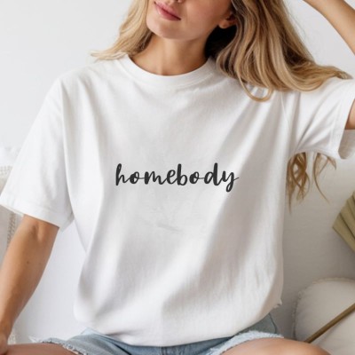Unisex Oversize 24/1 Penye DTF Baskılı Tişört - DTF237