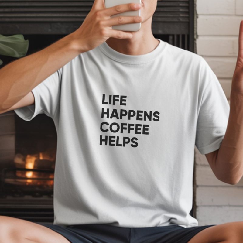 Unisex Oversize 24/1 Penye DTF Baskılı Tişört - DTF243 Unisex Oversize 24/1 Penye DTF Baskılı Tişört - DTF243
