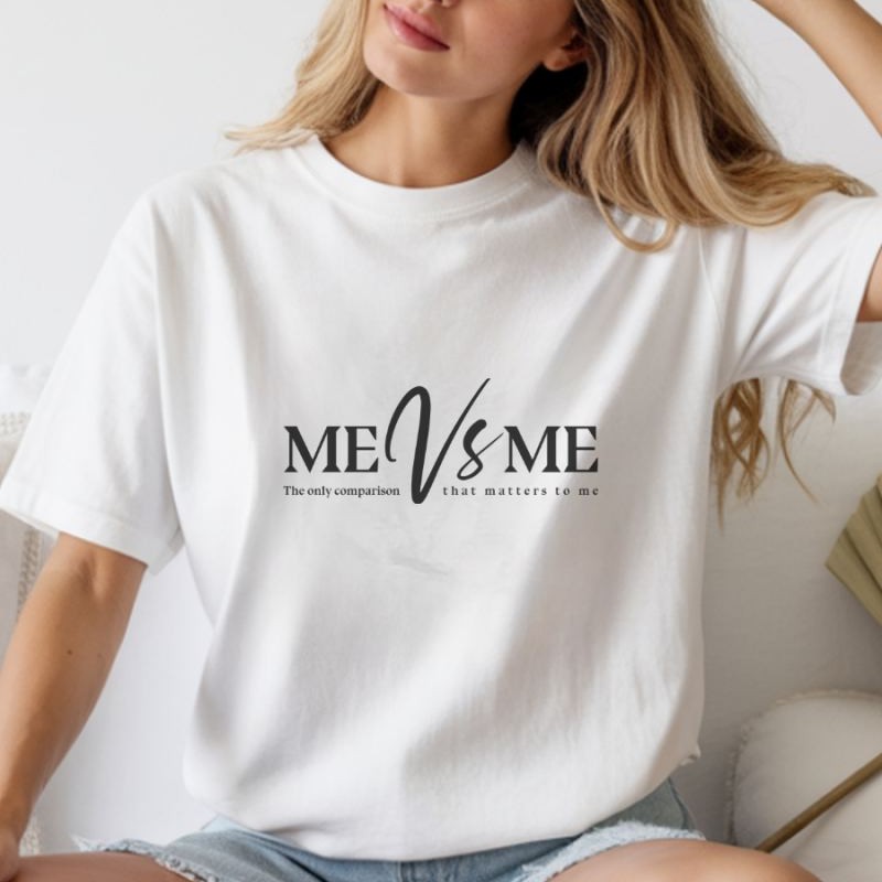 Unisex Oversize 24/1 Penye DTF Baskılı Tişört - DTF248