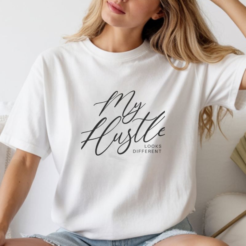 Unisex Oversize 24/1 Penye DTF Baskılı Tişört - DTF252 Unisex Oversize 24/1 Penye DTF Baskılı Tişört - DTF252