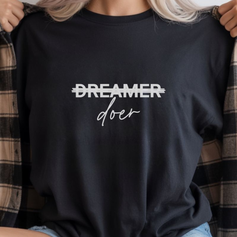 Unisex Oversize 24/1 Penye DTF Baskılı Tişört - DTF292 Unisex Oversize 24/1 Penye DTF Baskılı Tişört - DTF292