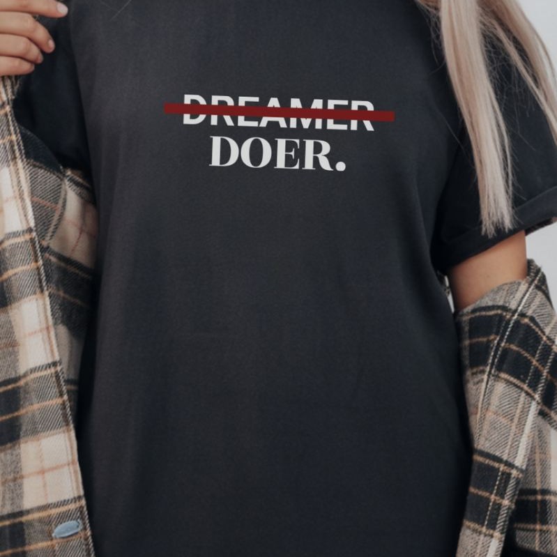 Unisex Oversize 24/1 Penye DTF Baskılı Tişört - DTF293 Unisex Oversize 24/1 Penye DTF Baskılı Tişört - DTF293
