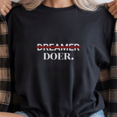 Unisex Oversize 24/1 Penye DTF Baskılı Tişört - DTF293 Unisex Oversize 24/1 Penye DTF Baskılı Tişört - DTF293