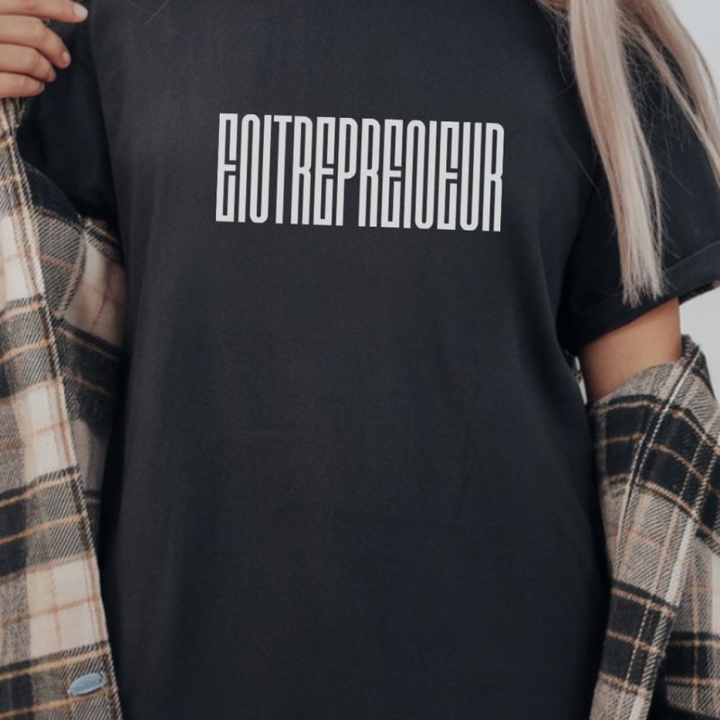 Unisex Oversize 24/1 Penye DTF Baskılı Tişört - DTF297 Unisex Oversize 24/1 Penye DTF Baskılı Tişört - DTF297