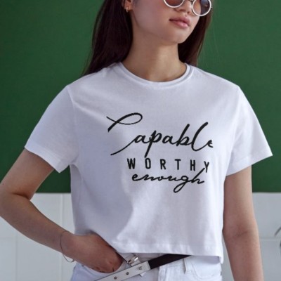 Unisex Oversize 24/1 Penye DTF Baskılı Tişört - DTF56 Unisex Oversize 24/1 Penye DTF Baskılı Tişört - DTF56