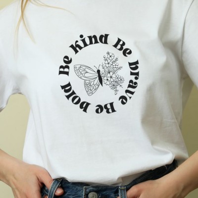 Unisex Oversize 24/1 Penye DTF Baskılı Tişört - DTF67 Unisex Oversize 24/1 Penye DTF Baskılı Tişört - DTF67