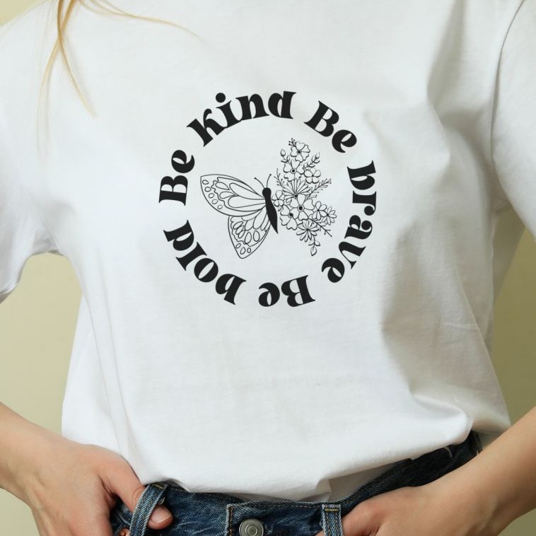 Unisex Oversize 24/1 Penye DTF Baskılı Tişört - DTF67 Unisex Oversize 24/1 Penye DTF Baskılı Tişört - DTF67