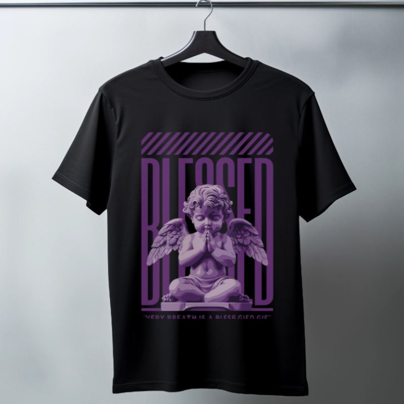 Unisex Oversize 24/1 Penye DTF Baskılı Tişört - DTF69 Unisex Oversize 24/1 Penye DTF Baskılı Tişört - DTF69