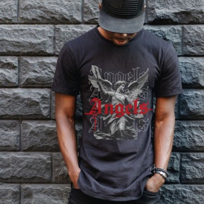 Unisex Oversize 24/1 Penye DTF Baskılı Tişört - DTF88 Unisex Oversize 24/1 Penye DTF Baskılı Tişört - DTF88